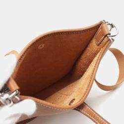 Hermes Gold Taurillon Clemence Evelyne TPM Shoulder Bag