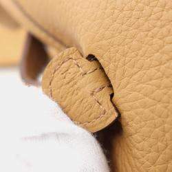 Hermes Sesame Taurillon Clemence Evelyne TPM Amazon Shoulder Bag