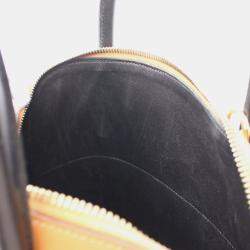 Hermes Black Brown Calf Leather   Bolide31 Shoulder Handbag  