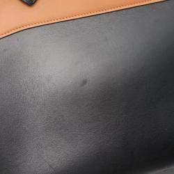 Hermes Black Brown Calf Leather   Bolide31 Shoulder Handbag  