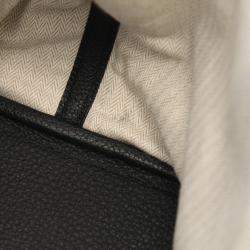 Pre Owned Hermes Black Negonda Leather Garden Party 36 Tote Bag