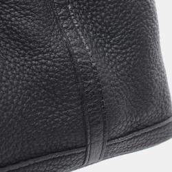 Pre Owned Hermes Black Negonda Leather Garden Party 36 Tote Bag