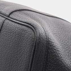 Pre Owned Hermes Black Negonda Leather Garden Party 36 Tote Bag