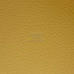 Hermes Yellow Tone Taurillon Clemence Leather Picotin Lock 18 Handbag