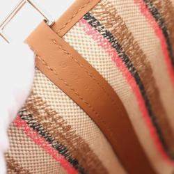 Hermes Multicolor Toile H Swift Leather Picotin Lock 18 Bag