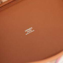 Hermes Multicolor Toile H Swift Leather Picotin Lock 18 Bag