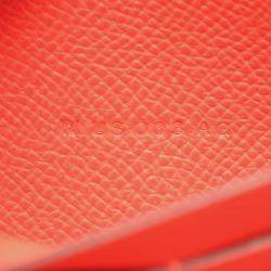 Hermes Orange Epsom Leather Constance Long To Go Shoulder Bag
