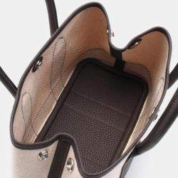 Hermes Toile H Leather Neo Garden 23 Tote Bag