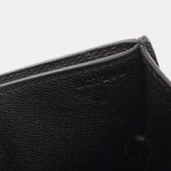 Hermes Black Togo Leather Kelly Depeche 36 Briefcase