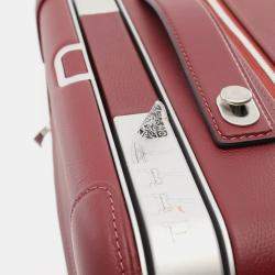 Hermes Bordeaux Taurillon Clemence Legatt Leather R.M.S. Cabine Travel Bag