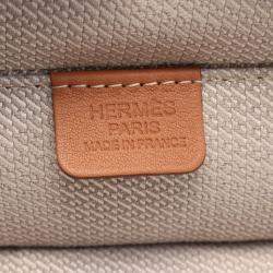 Hermes Etain Taurillon Clemence Leather R.M.S. Cabine Travel Bag