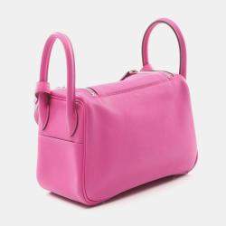 Hermes Magnolia Swift Leather Lindy Mini Shoulder Bag