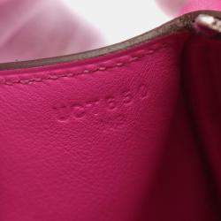 Hermes Magnolia Swift Leather Lindy Mini Shoulder Bag