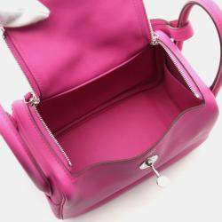 Hermes Magnolia Swift Leather Lindy Mini Shoulder Bag