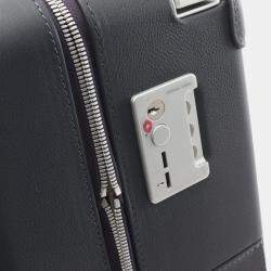 Hermes Navy White Taurillon Regatta Swift Leather R.M.S Cabine Travel Bag