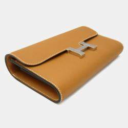 Hermes Toffee Brown Epsom Leather Constance To Go Shoulder Bag