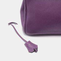 Hermes Ultra Violet Togo Leather Birkin 30 Handbag
