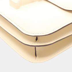 Hermes Nata Beige Epsom Leather Constance Mini Shoulder Bag