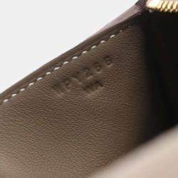 Hermes Taurillon Clemence Leather Lindy Mini Shoulder Bag