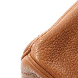 Pre Owned Hermes Gold Taurillon Clemence Leather Birkin 30 Handbag