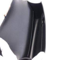 Hermes Black Epsom Leather Constance Elan Shoulder Bag