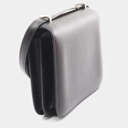 Hermes Black/Green Exotic Leather Constance Mini Shoulder Bag