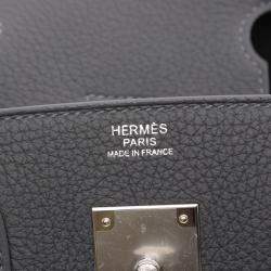Hermes Grey Togo Leather Birkin 30 Handbag