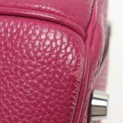 Hermes Tosca Togo Leather Palladium Finish Birkin 30 Bag