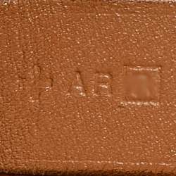 Hermes Orange Canvas Cabag Elan PM Bag