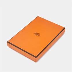 Hermès Bleu Atoll Evercolor Leather Calvi Card Holder