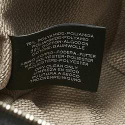 مملوكة مسبقًا Hermes Bleu Nuit Canvas Small Bride-A-Brac Pouch