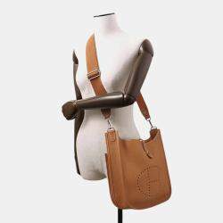 Hermes Gold Taurillon Clemence Evelyne III 29 Shoulder Bag