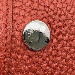 Pre Owned Hermes Sanguine Negonda Leather Garden Party TPM Tote Bag
