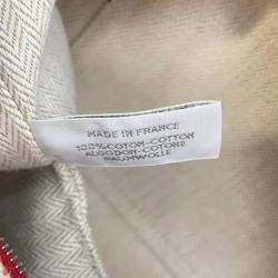 Hermes Terracotta Toile Bride-a-Brac Large Bag