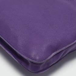 Hermes Ultraviolet Leather Clou de Selle Bag