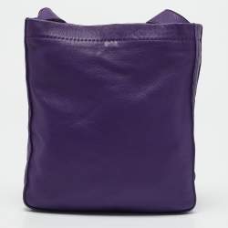Hermes Ultraviolet Leather Clou de Selle Bag