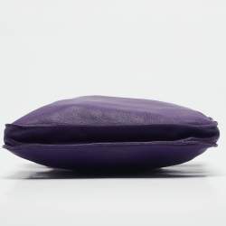 Hermes Ultraviolet Leather Clou de Selle Bag