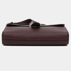 Hermes Brown Leather Sock A Depeche 21 bag