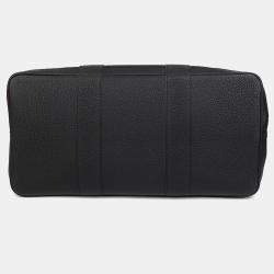Hermes Black Leather Garden Party 49 bag