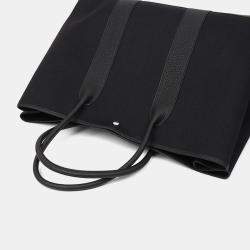 Hermes Black Leather Garden Party 49 bag