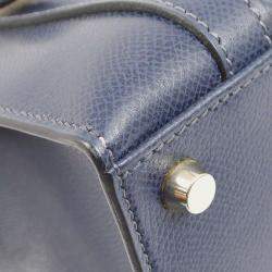 Hermes Navy Lisse Drag 2 32 Handbag