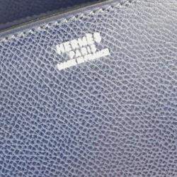 Hermes Navy Lisse Drag 2 32 Handbag