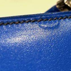 Hermes Blue Box Calf Sac A Malice Shoulder Bag