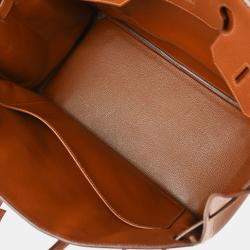 Hermes Noisette Vache Liegee Birkin 35 Handbag 