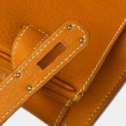 Hermes Natural Fjord Birkin 45 Handbag