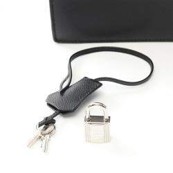 Hermes Black Epsom Leather Kelly Depeche 38 Briefcase
