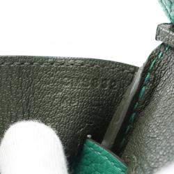 Hermes Khaki Vert Vertigo Taurillon Clemence Leather Birkin 30 Bag