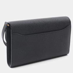 Hermes Black Epsom Leather Constance Long To Go Crossbody Bag