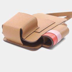 Hermes Multicolor Epsom Leather Hermesway Phone Case Shoulder Bag
