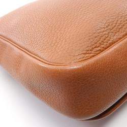 Hermes Gold Taurillon Clemence Leather Victoria Messenger Bag